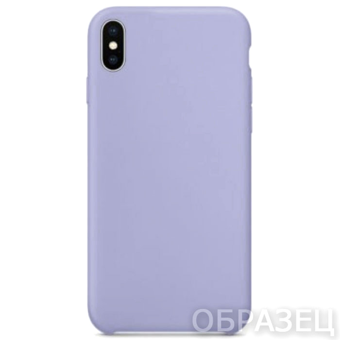 Huawei Honor 70. Накладка, Silicone Cover, серо-сиреневый