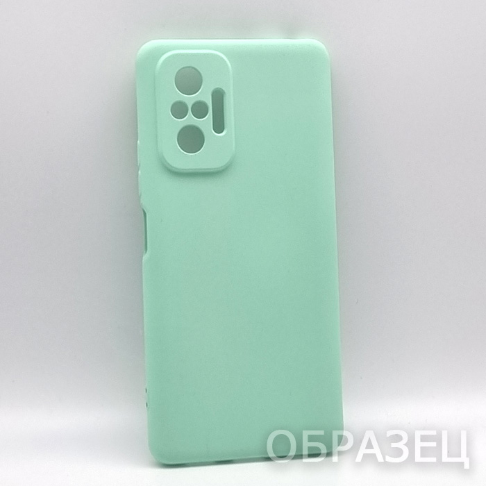 Xiaomi Redmi Note 11T Pro+. Накладка, Silicone Cover, мятный