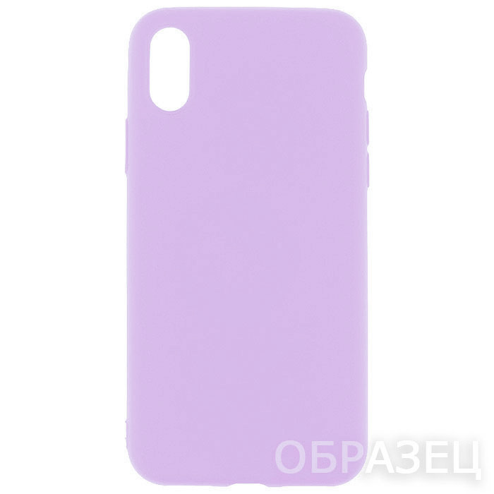 Tecno Camon 19 Neo. Накладка, силикон, soft touch №2, лиловый