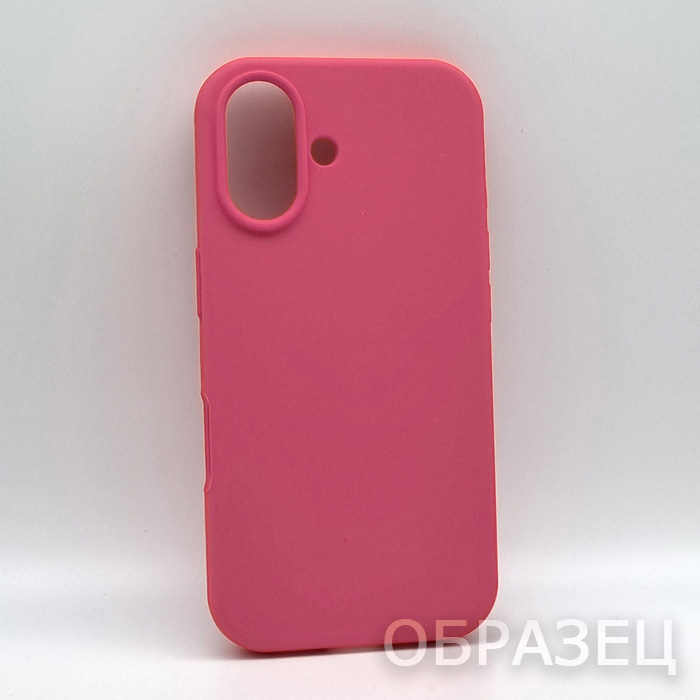 Xiaomi POCO M5. Накладка, Silicone Cover, малиновый