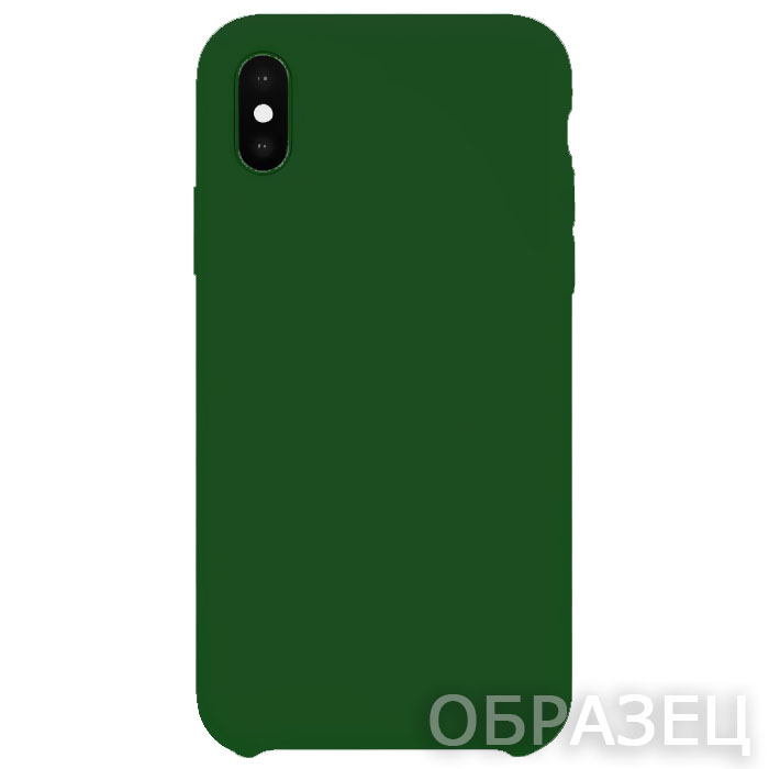 Tecno Pova 4 Pro. Накладка, Silicone Cover, темно-зеленый