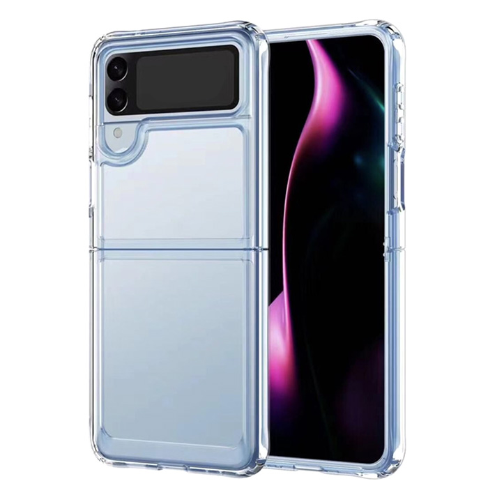 Samsung Z Flip 4. Накладка, Clear Armor TPU, прозрачный