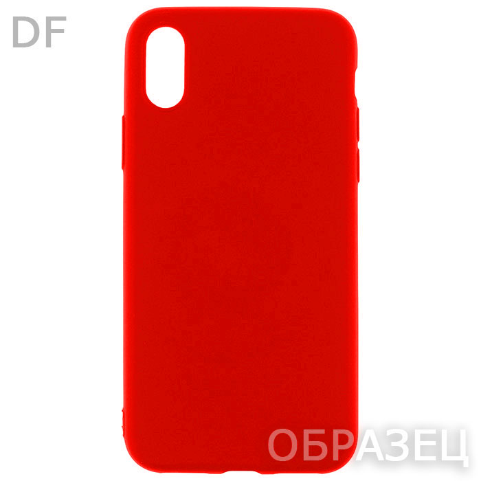 Xiaomi Redmi Note 12 Pro 5G/POCO X5 Pro 5G. Накладка, DF, soft touch, красный