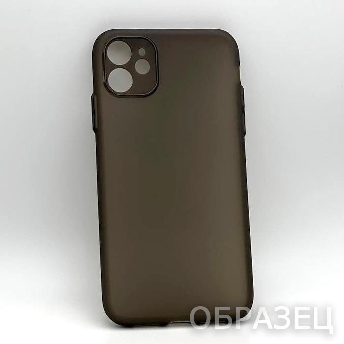 Xiaomi Redmi Note 12 Pro+ 5G. Накладка, Slim Soft Matte, ультра-тонкий, черный полу-прозрачный
