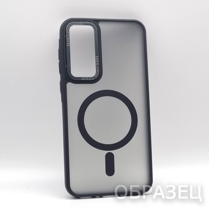 Samsung S23 Ultra. Накладка, Focus Matte Mag, черный