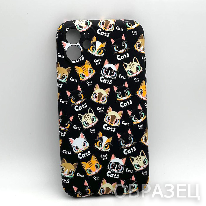 Samsung S23 Ultra. Накладка, Luxo, Cats