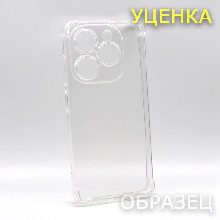 Xiaomi Redmi Note 12 4G. Накладка, Clear Armor TPU, прозрачный, уценка 