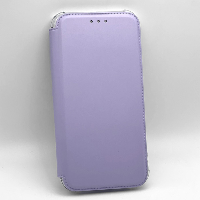 Xiaomi Redmi Note 12 4G. Книжка, Soft Touch TPU Armor, сиреневый