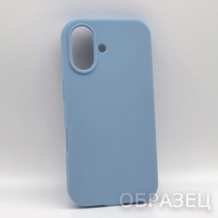 Xiaomi Redmi A1/A2. Накладка, Silicone Cover, серо-синий