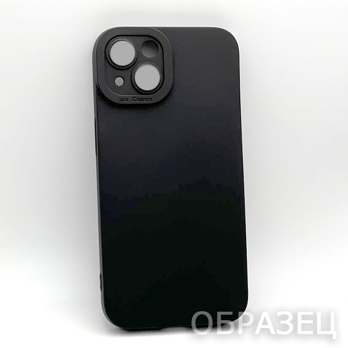Infinix HOT 30. Накладка, Pro Camera Slim, черный