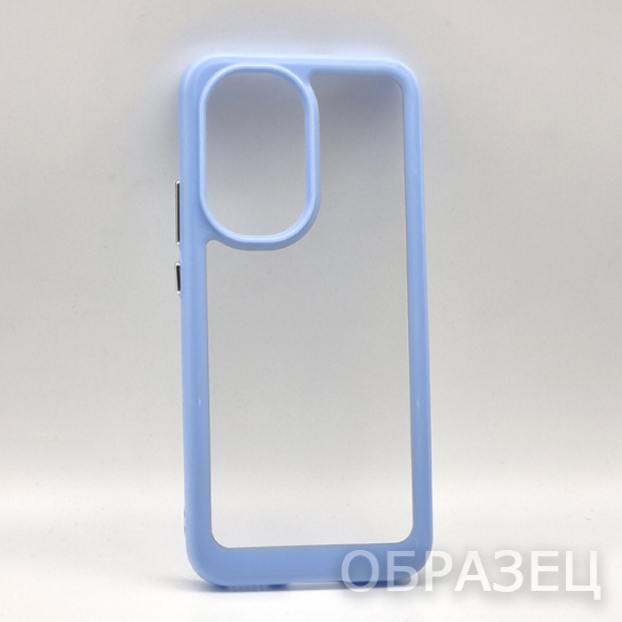 Huawei Nova 11/Nova 12S. Накладка, Heavy Clear Armor, сиреневые края