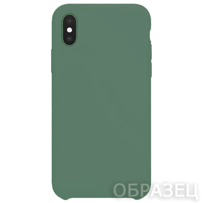 Realme 11 Pro+ 5G. Накладка, Silicone Cover, серо-зеленый