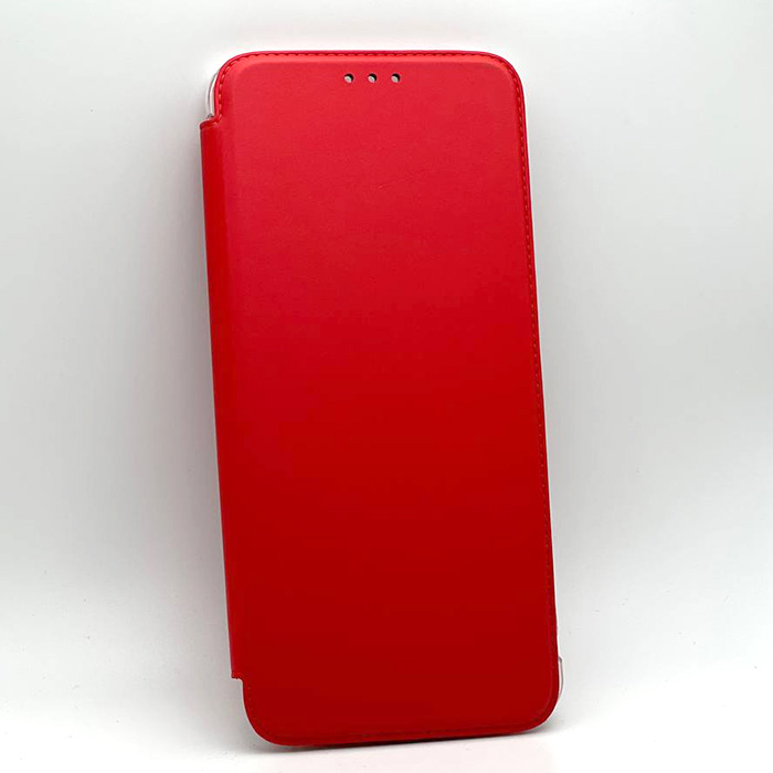 Xiaomi Redmi Note 12S. Книжка, Soft Touch TPU Armor, красный