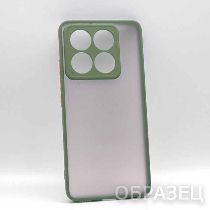 Xiaomi Redmi 10 5G/Note 11E. Накладка, Rock Matte №2, армейский зеленый