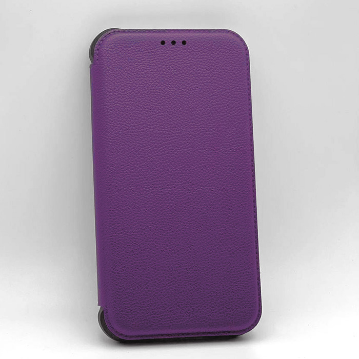 Tecno Pova Neo 3. Книжка, эко-кожа, магнит, фиолетовый