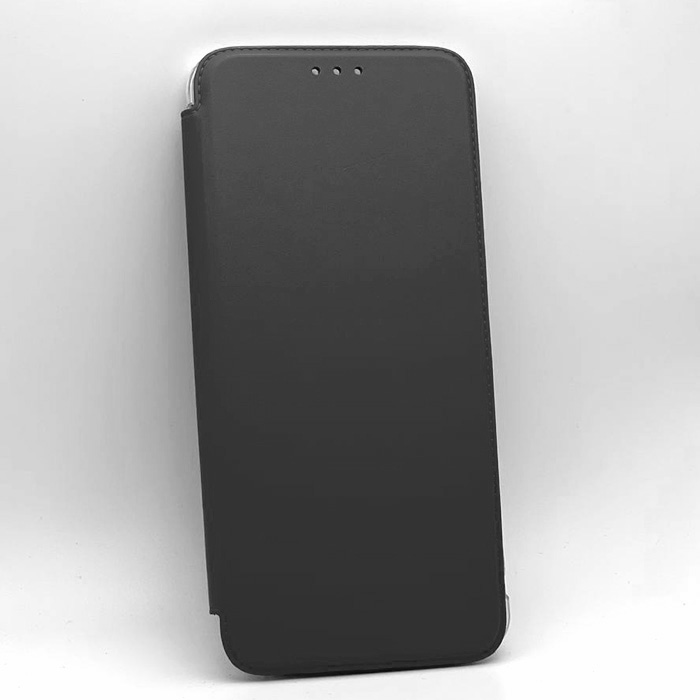 Samsung S23 FE. Книжка, Soft Touch TPU Armor, черный