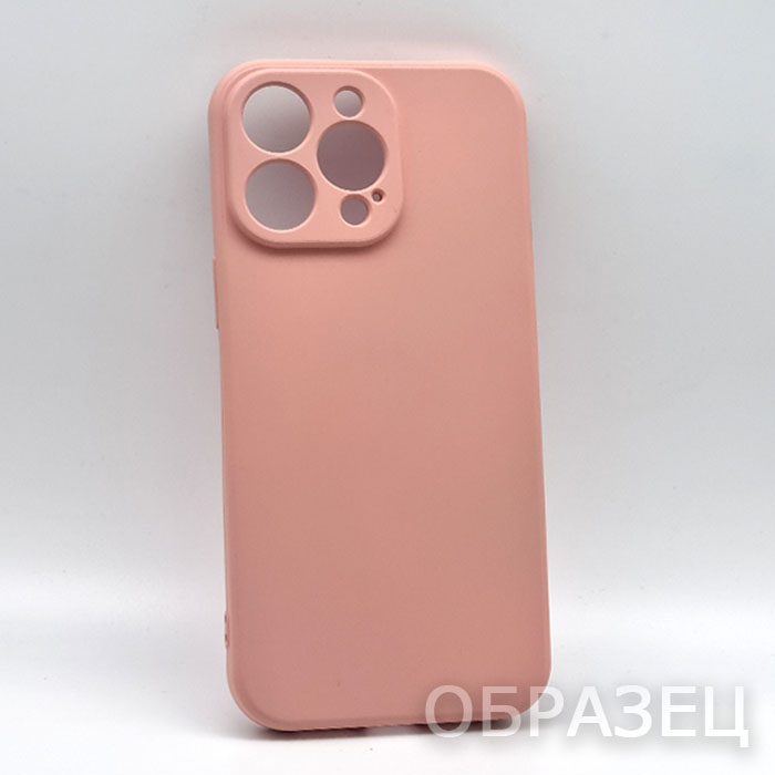 Samsung S23 FE. Накладка, Silicone Case Lite, розовая пудра