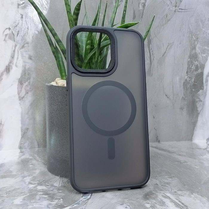 iPhone 15 Pro Max. Накладка, Simple Matte Mag, тип 2, черный 