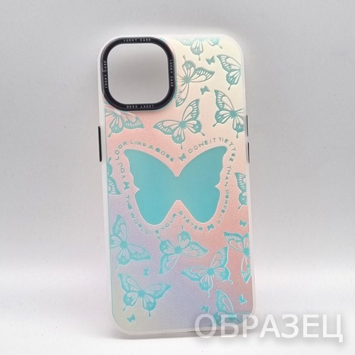 Xiaomi Redmi Note 13 Pro 5G/Poco X6 5G. Накладка, Lucky Case, бабочки