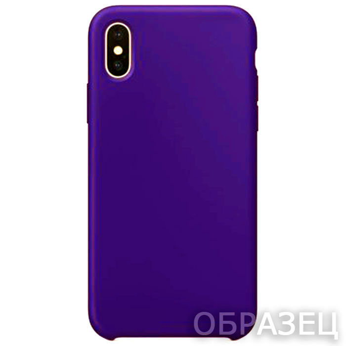 Samsung A05. Накладка, Silicone Cover, темно-фиолетовый