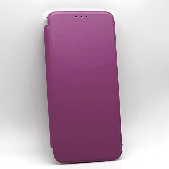 Samsung A05. Книжка, Soft Touch TPU Armor, винный