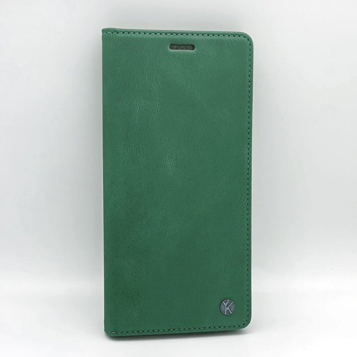 Xiaomi Redmi Note 13 4G. Книжка, YK PU Leather, зеленый