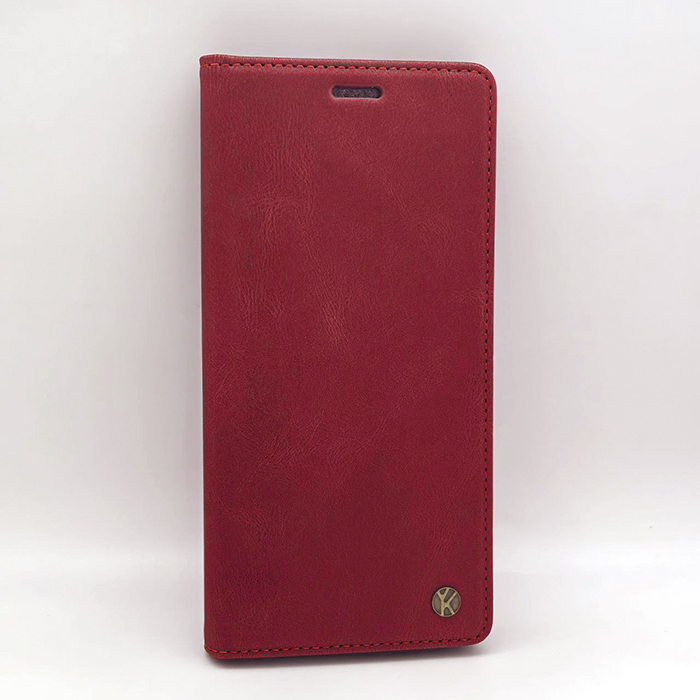 Xiaomi Redmi Note 13 4G. Книжка, YK PU Leather, красный