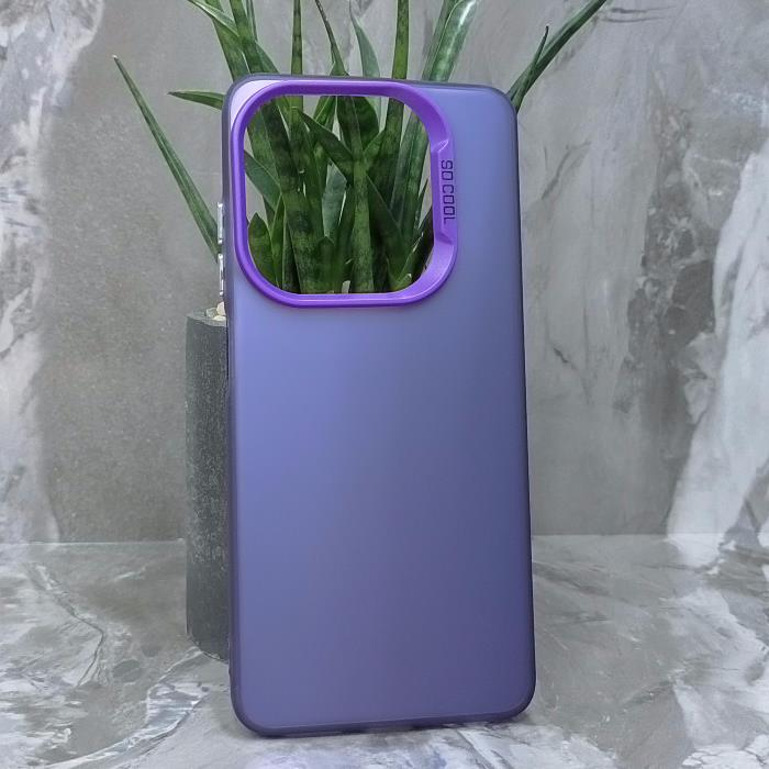 Tecno Spark 20/20C/Go 2024/Pop 8 = Infinix Smart 8. Накладка, So Cool, фиолетовый