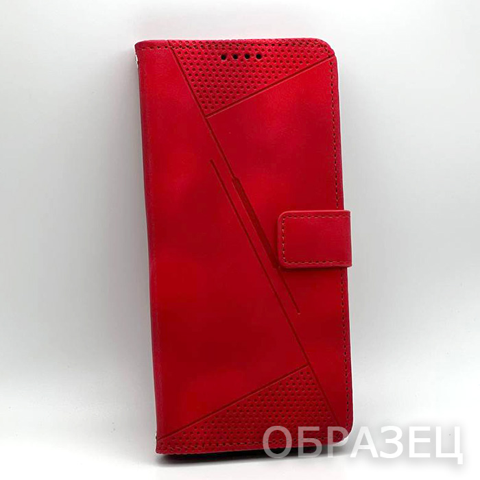Itel S23 Plus 4G. Книжка, Soft Touch Denim, красный