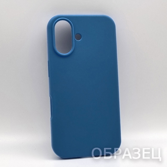 Huawei Honor X8c. Накладка, Silicone Cover, темно-синий