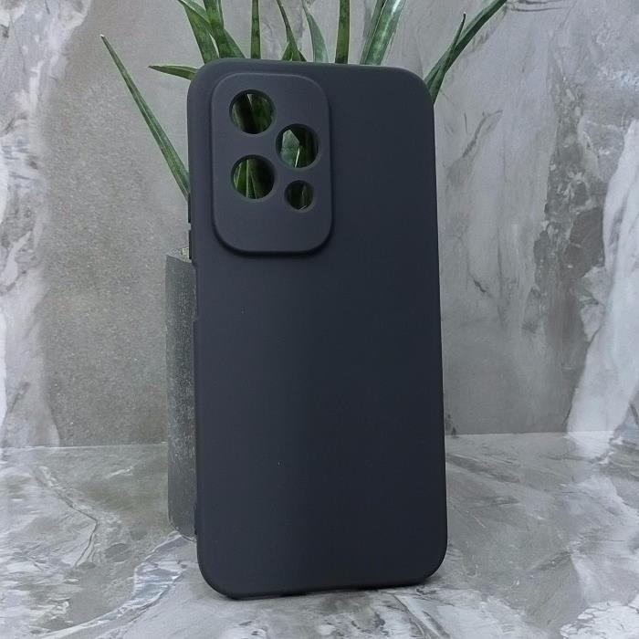 Huawei Honor 200 Lite. Накладка, Silicone Cover, черный