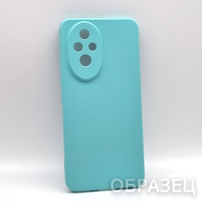 Huawei Honor 200. Накладка, Silicone Case Lite, бирюзовый