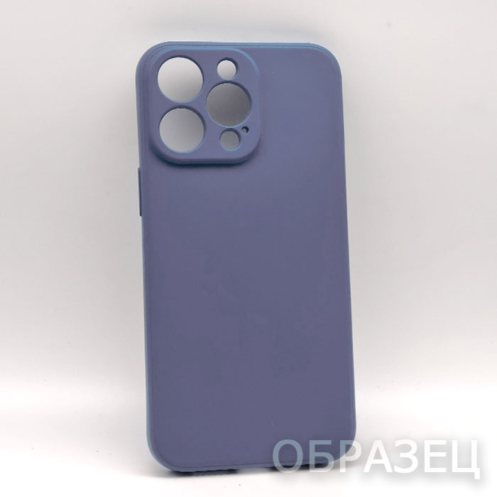 Xiaomi Redmi 13 (4G)/POCO M6 (4G). Накладка, Silicone Case Lite, серо-фиолетовый