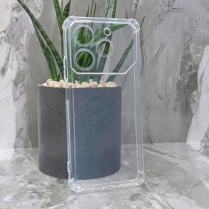 Tecno Pova 6 Neo. Накладка, Clear Armor TPU, прозрачный