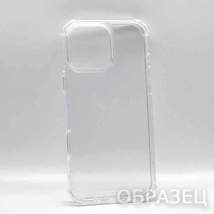 iPhone 16 Pro. Накладка, силикон + пластик, Clear Armor, прозрачный