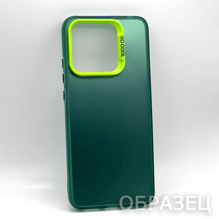 Samsung S25 Ultra. Накладка, So Cool, зеленый