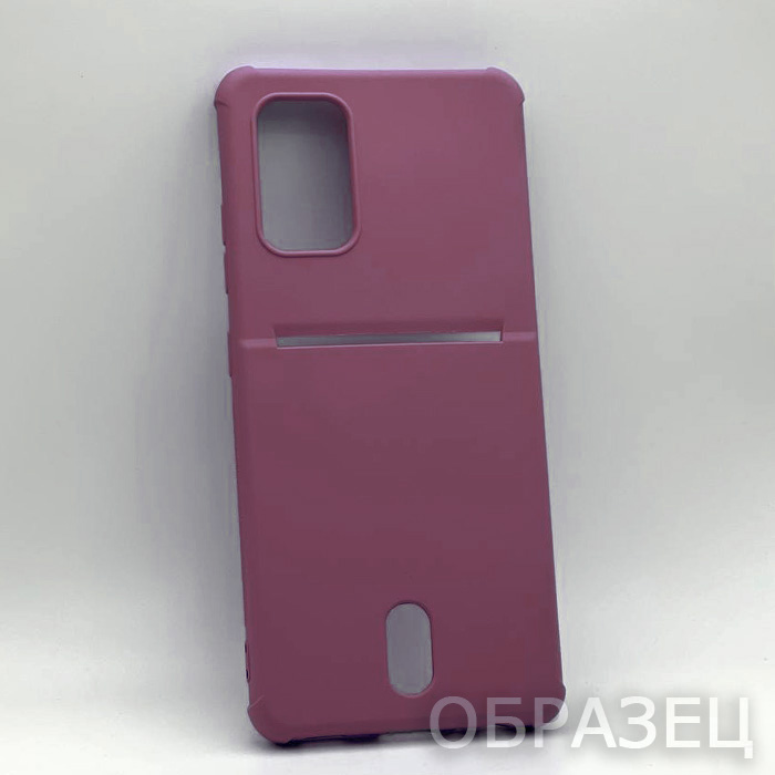 Samsung S25. Накладка, Armor Simple Card, винный