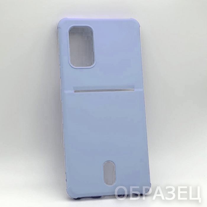 Samsung S25. Накладка, Armor Simple Card, светло-сиреневый