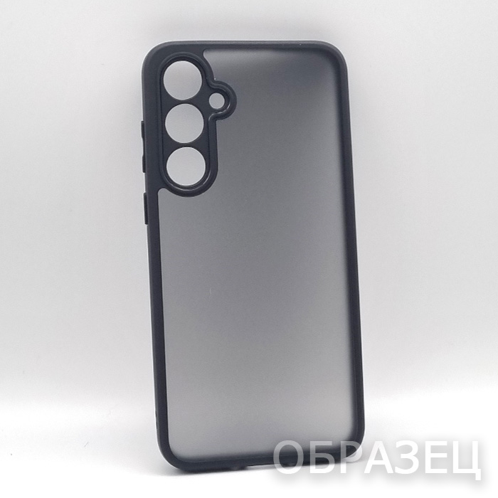 iPhone 16 Plus. Накладка, New Rock Matte, черный