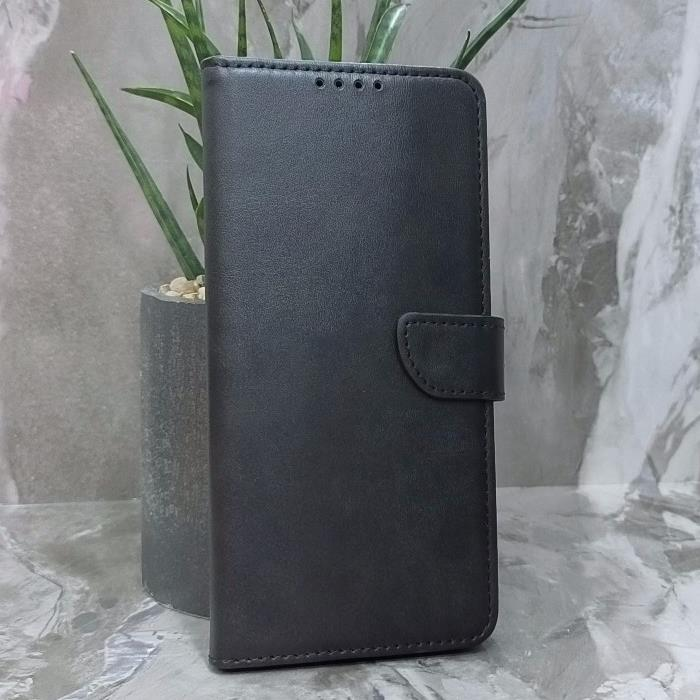 Samsung A56 5G. Книжка, Classic PU Leather, черный