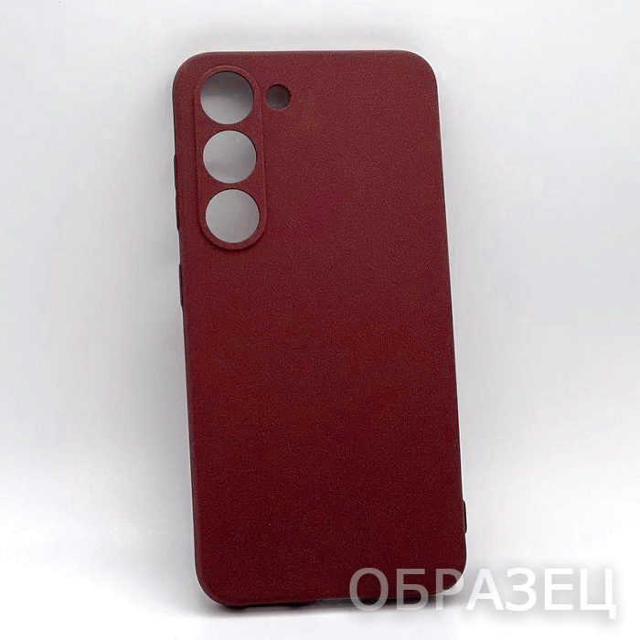 Realme C75. Накладка, Sharp Matte, бордовый