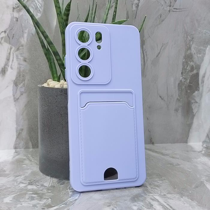 Realme C75. Накладка, New Slim Card, сиреневый