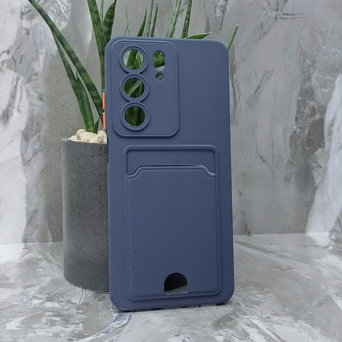Realme C75. Накладка, New Slim Card, темно-синий