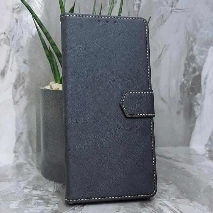 Xiaomi Redmi A5/POCO C71. Книжка, Classic Simple Leather, черный