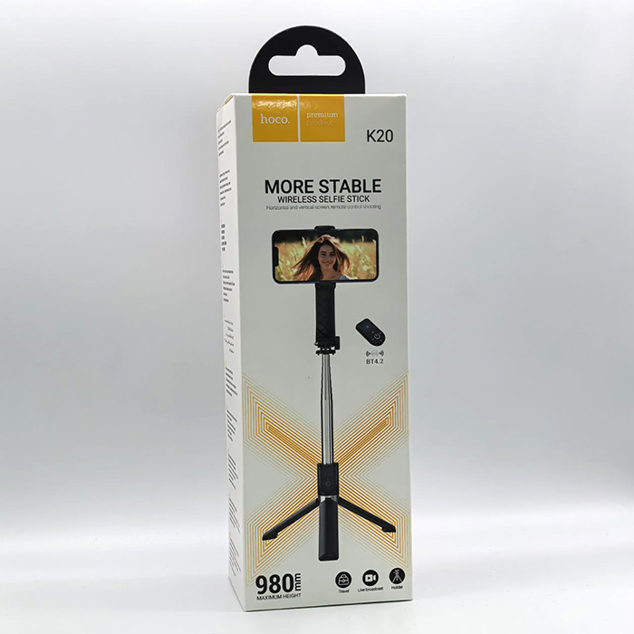 Штатив-трипод складной с пультом Hoco K20