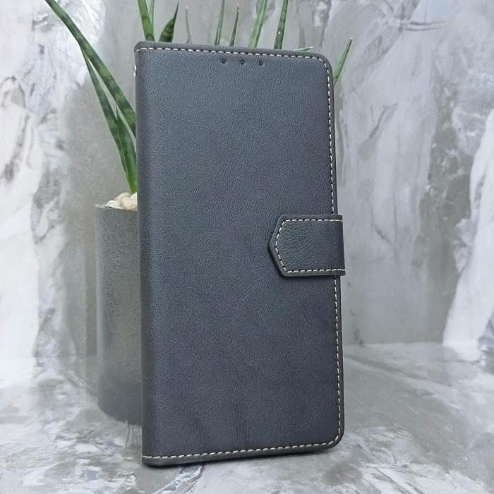 Huawei Honor 400 Lite. Книжка, Classic Simple Leather, черный