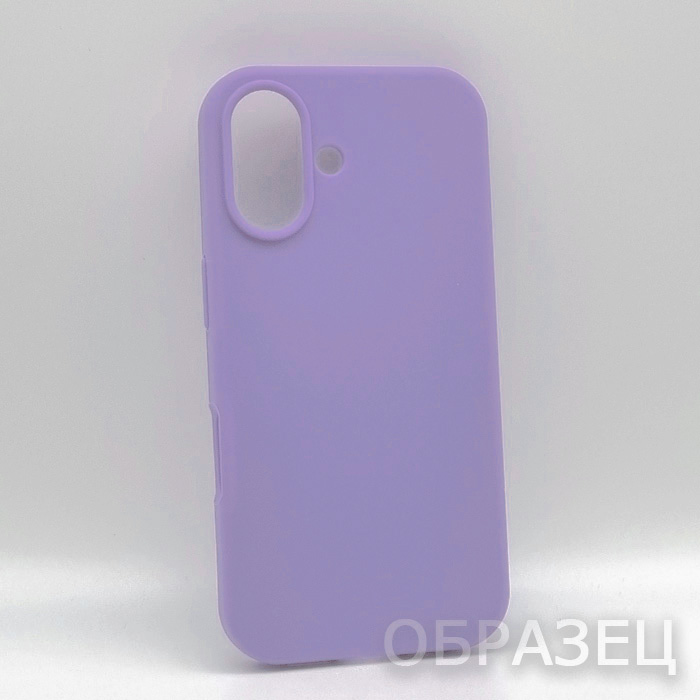 Xiaomi POCO F6 Pro 5G. Накладка, Silicone Cover, серо-фиолетовый