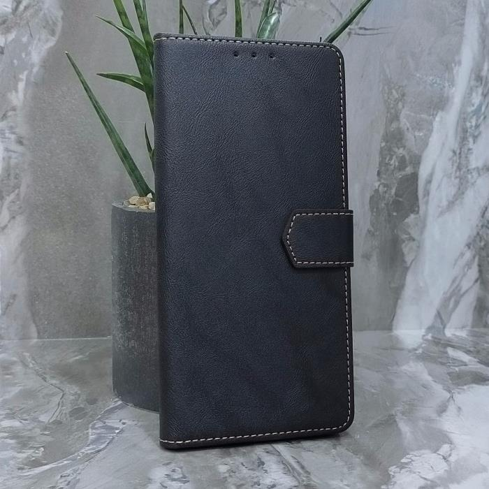 Xiaomi Redmi 15C/POCO C85 4G. Книжка, Classic Simple Leather, черный