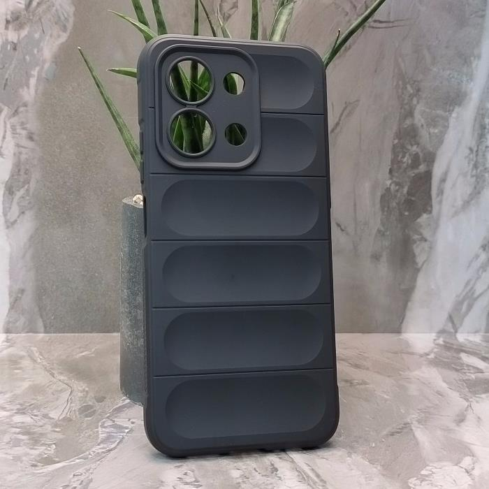 Xiaomi Redmi 15C/POCO C85 4G. Накладка, Puffy Armor, черный