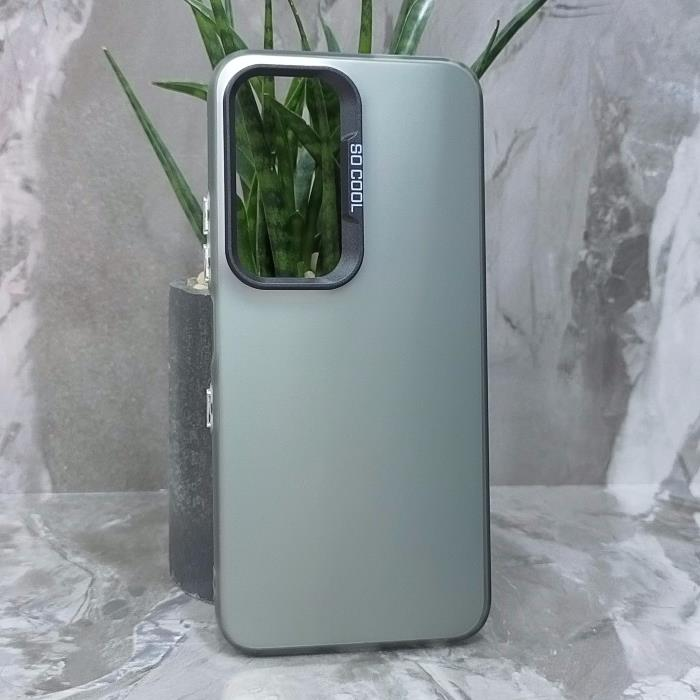 Infinix HOT 60/60i. Накладка, So Cool, серый